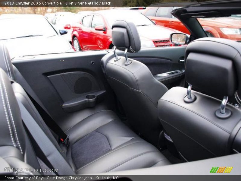  2013 200 S Convertible Black Interior