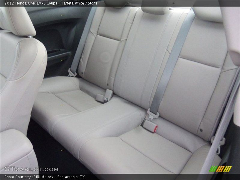 Rear Seat of 2012 Civic EX-L Coupe