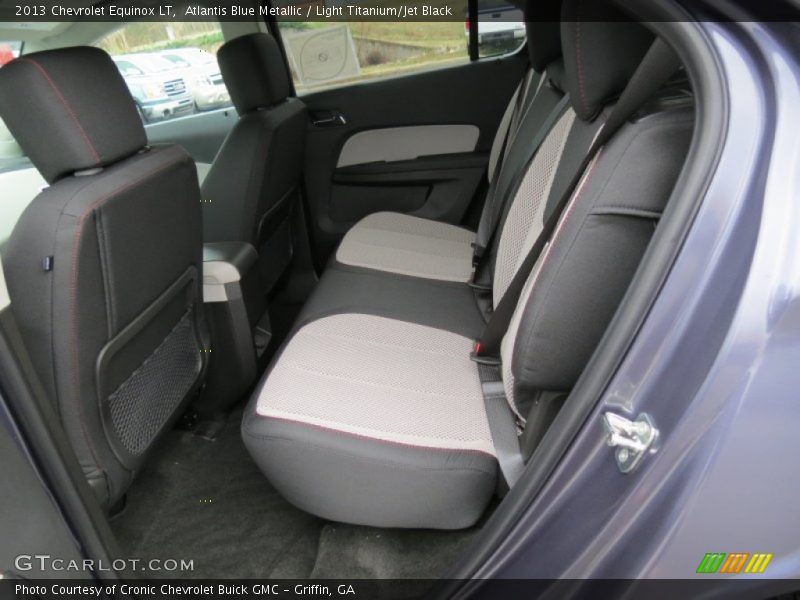 Rear Seat of 2013 Equinox LT