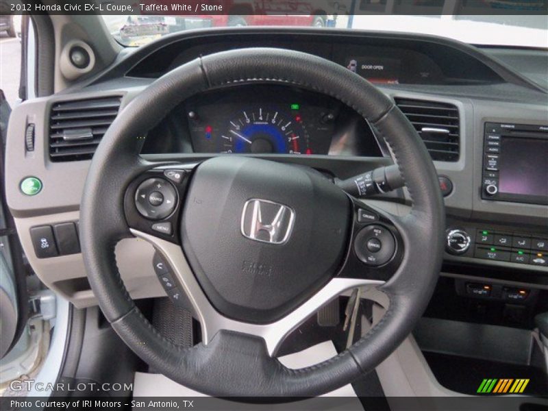  2012 Civic EX-L Coupe Steering Wheel