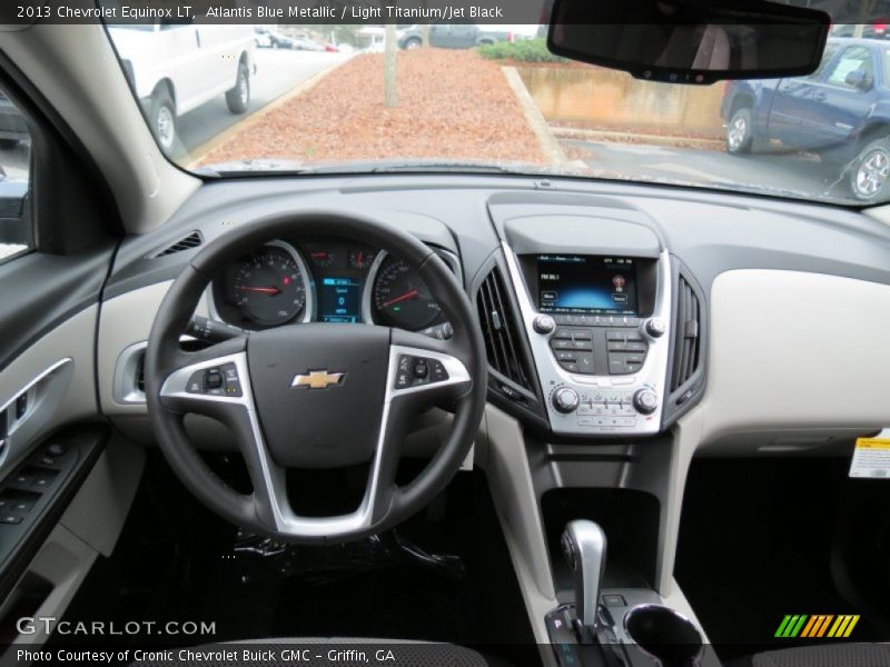 Atlantis Blue Metallic / Light Titanium/Jet Black 2013 Chevrolet Equinox LT