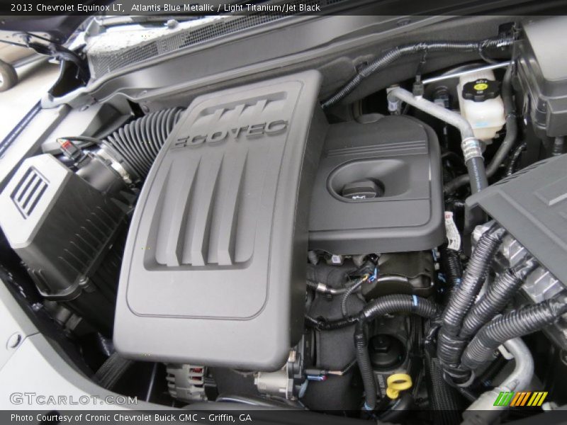 Atlantis Blue Metallic / Light Titanium/Jet Black 2013 Chevrolet Equinox LT