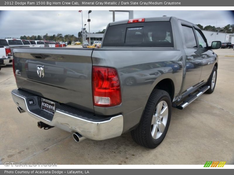 Mineral Gray Metallic / Dark Slate Gray/Medium Graystone 2012 Dodge Ram 1500 Big Horn Crew Cab