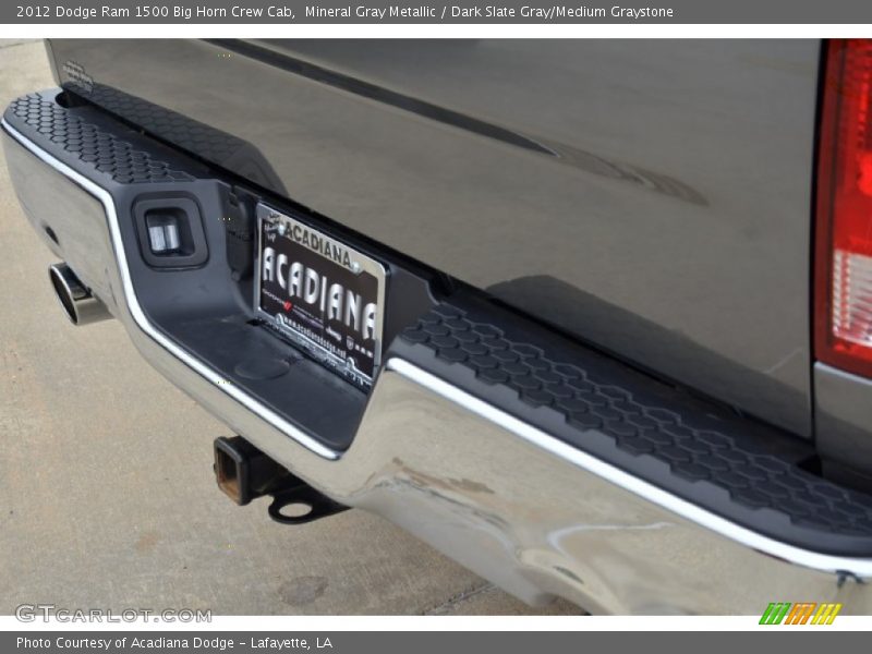 Mineral Gray Metallic / Dark Slate Gray/Medium Graystone 2012 Dodge Ram 1500 Big Horn Crew Cab