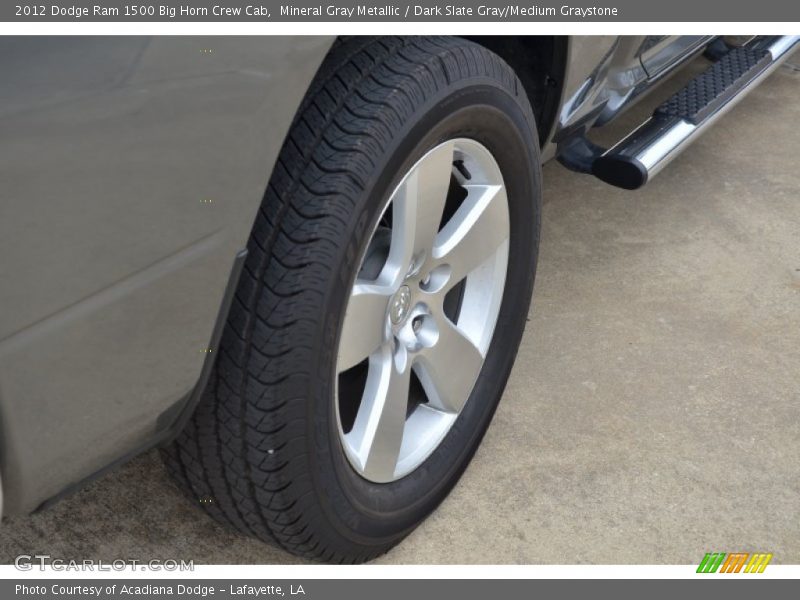 Mineral Gray Metallic / Dark Slate Gray/Medium Graystone 2012 Dodge Ram 1500 Big Horn Crew Cab