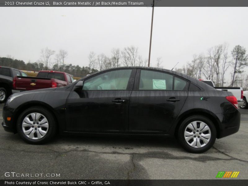 Black Granite Metallic / Jet Black/Medium Titanium 2013 Chevrolet Cruze LS