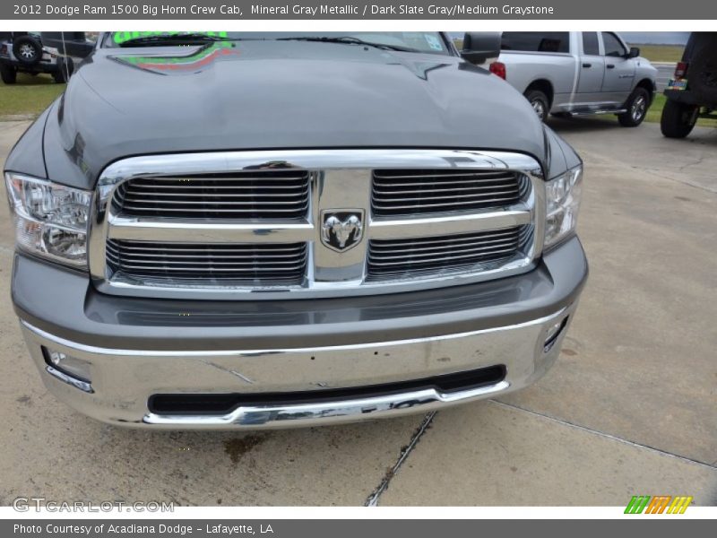 Mineral Gray Metallic / Dark Slate Gray/Medium Graystone 2012 Dodge Ram 1500 Big Horn Crew Cab
