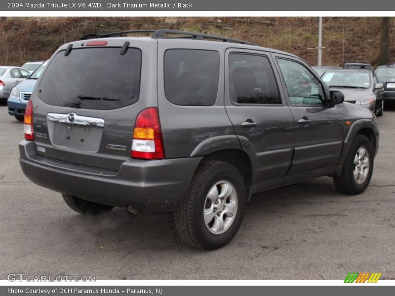 Dark Titanium Metallic / Black 2004 Mazda Tribute LX V6 4WD