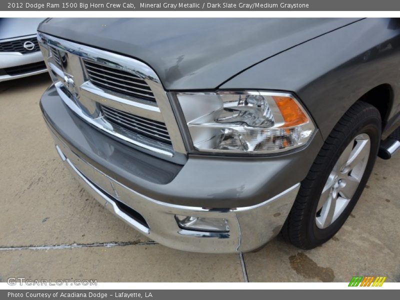 Mineral Gray Metallic / Dark Slate Gray/Medium Graystone 2012 Dodge Ram 1500 Big Horn Crew Cab
