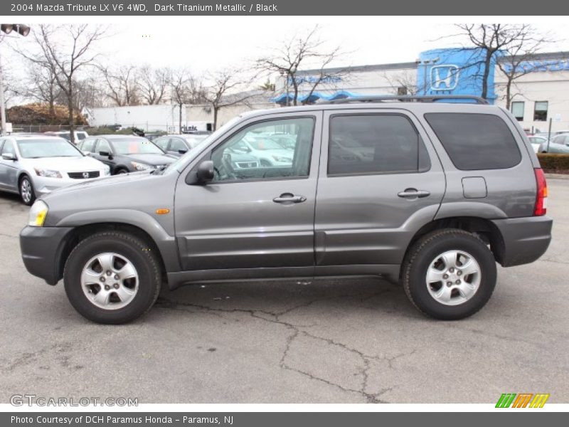 Dark Titanium Metallic / Black 2004 Mazda Tribute LX V6 4WD