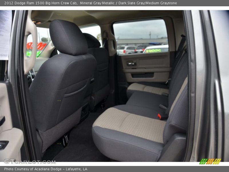 Mineral Gray Metallic / Dark Slate Gray/Medium Graystone 2012 Dodge Ram 1500 Big Horn Crew Cab