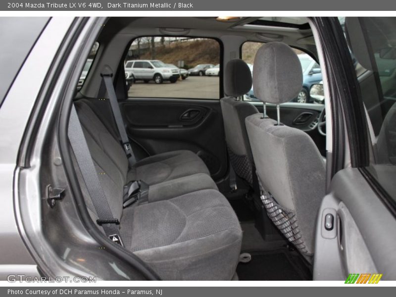 Rear Seat of 2004 Tribute LX V6 4WD