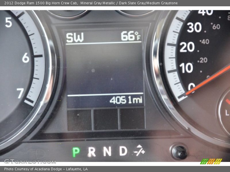 Mineral Gray Metallic / Dark Slate Gray/Medium Graystone 2012 Dodge Ram 1500 Big Horn Crew Cab