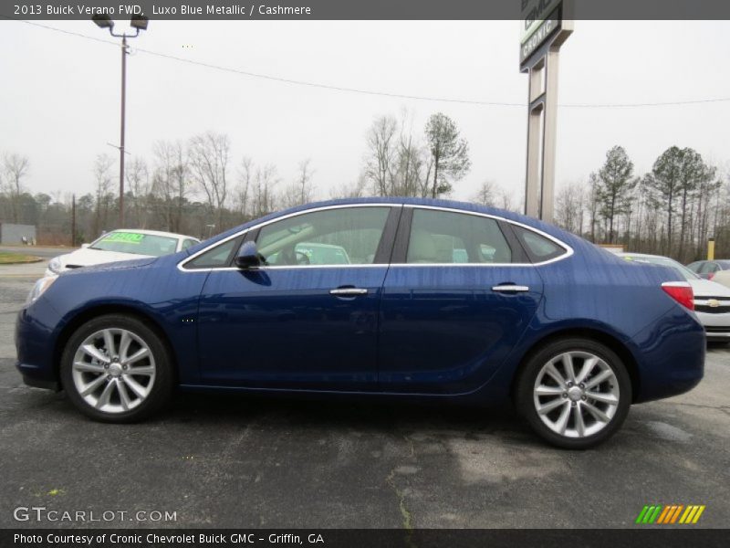 Luxo Blue Metallic / Cashmere 2013 Buick Verano FWD