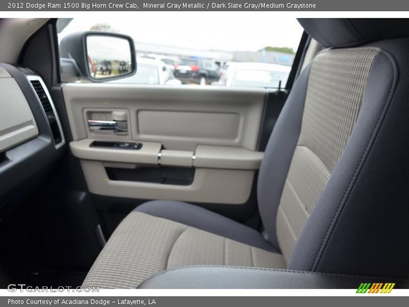 Mineral Gray Metallic / Dark Slate Gray/Medium Graystone 2012 Dodge Ram 1500 Big Horn Crew Cab
