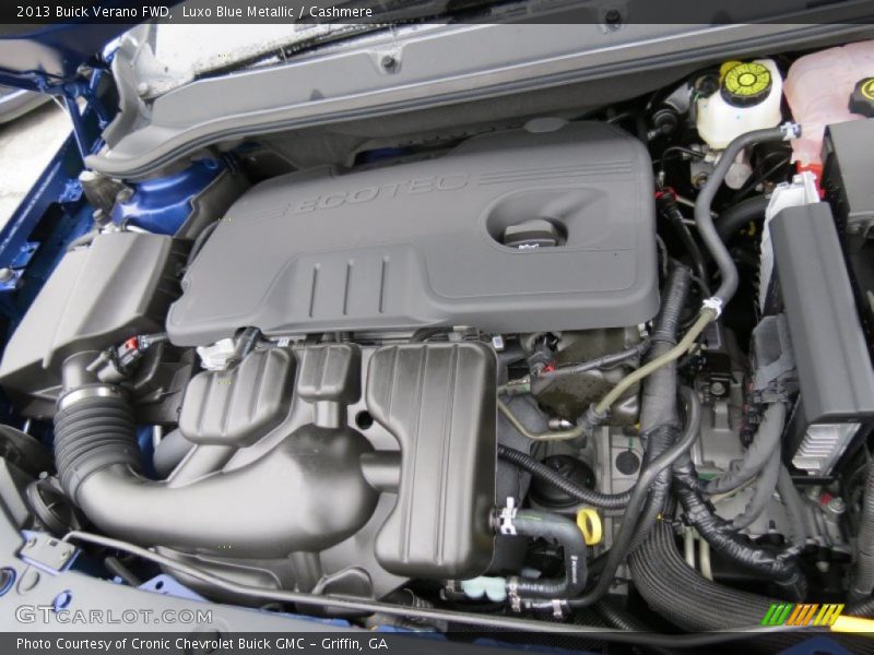  2013 Verano FWD Engine - 2.4 Liter SIDI DOHC 16-Valve VVT ECOTEC 4 Cylinder