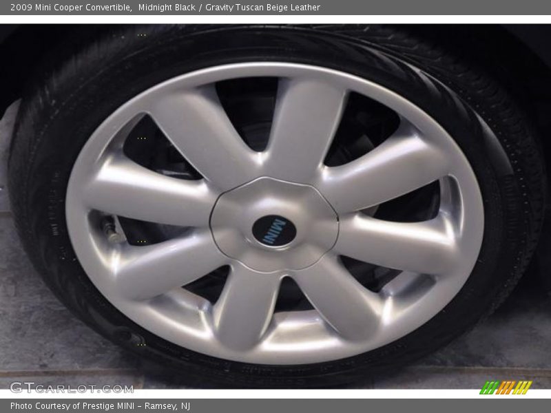Midnight Black / Gravity Tuscan Beige Leather 2009 Mini Cooper Convertible