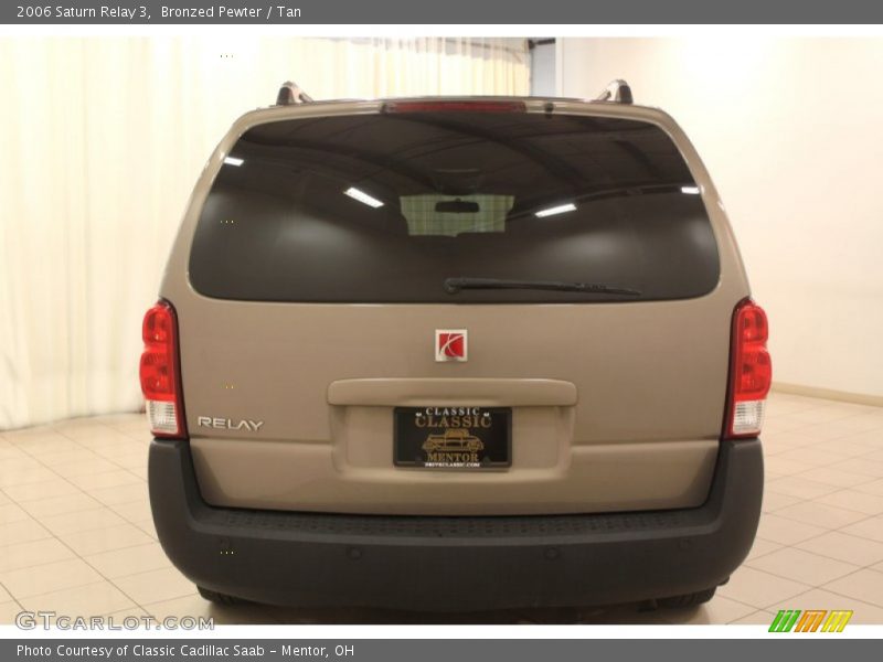 Bronzed Pewter / Tan 2006 Saturn Relay 3