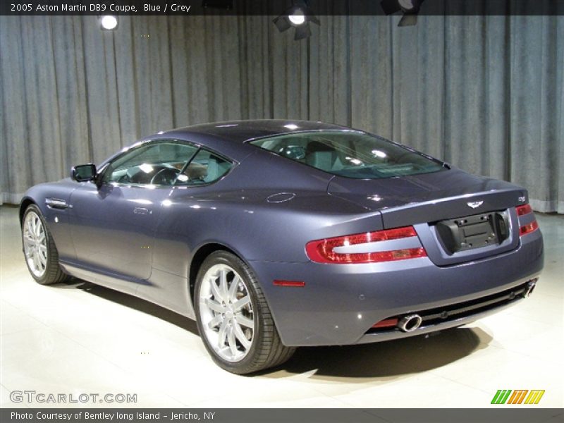 Blue / Grey 2005 Aston Martin DB9 Coupe