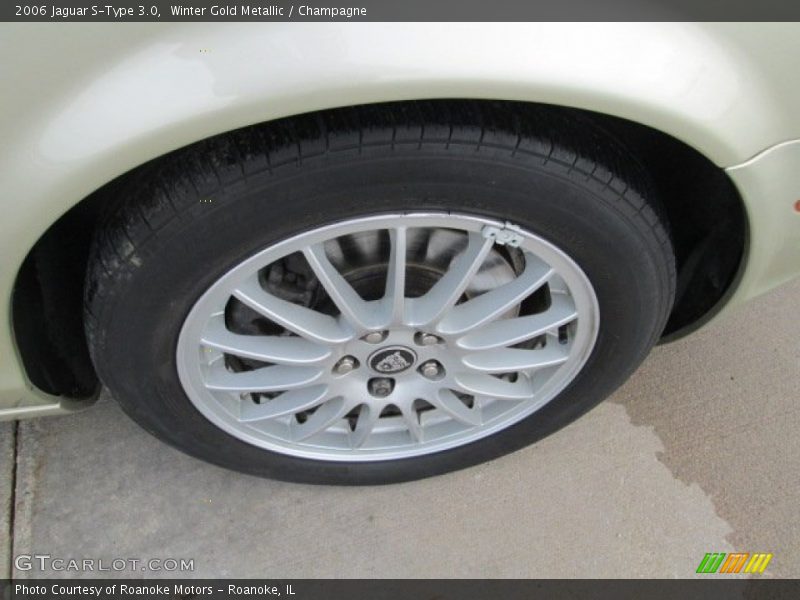 Winter Gold Metallic / Champagne 2006 Jaguar S-Type 3.0