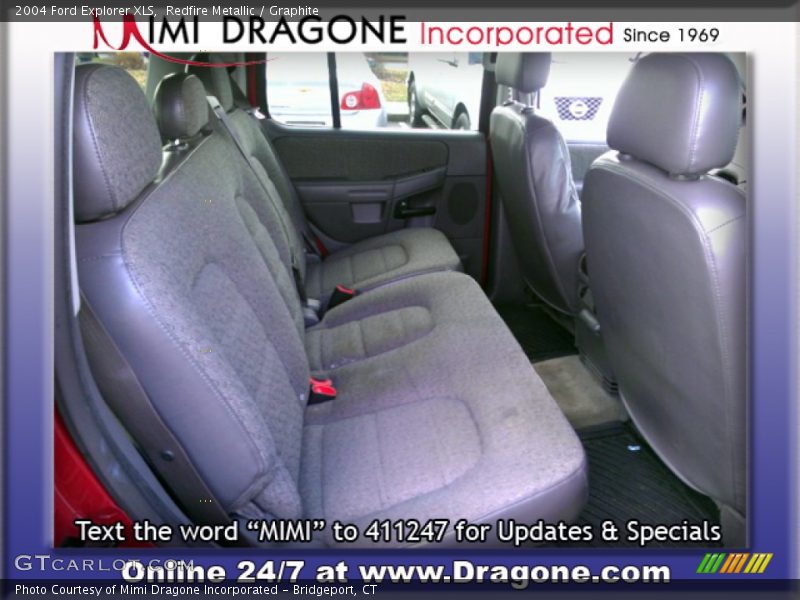 Redfire Metallic / Graphite 2004 Ford Explorer XLS