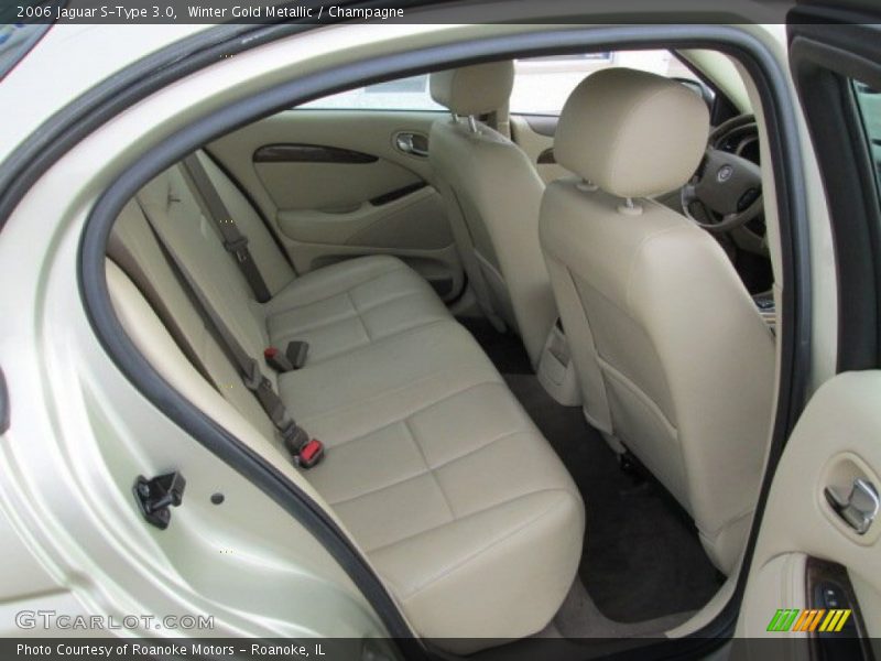 Winter Gold Metallic / Champagne 2006 Jaguar S-Type 3.0