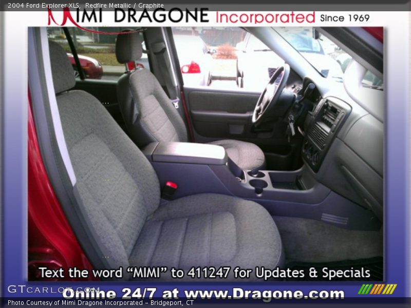 Redfire Metallic / Graphite 2004 Ford Explorer XLS