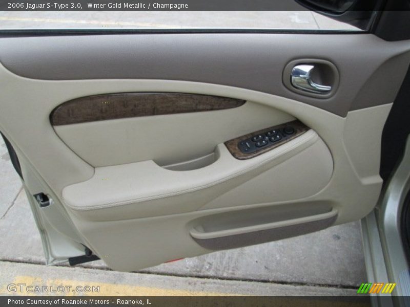 Winter Gold Metallic / Champagne 2006 Jaguar S-Type 3.0
