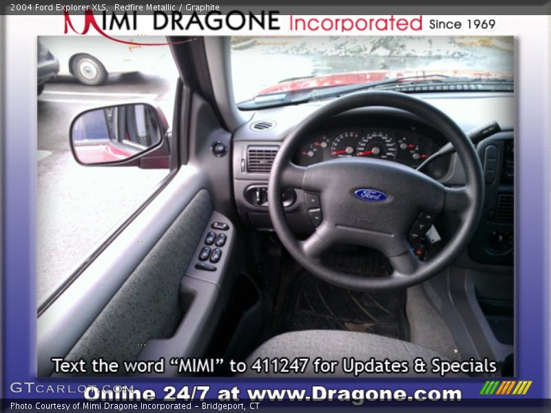 Redfire Metallic / Graphite 2004 Ford Explorer XLS