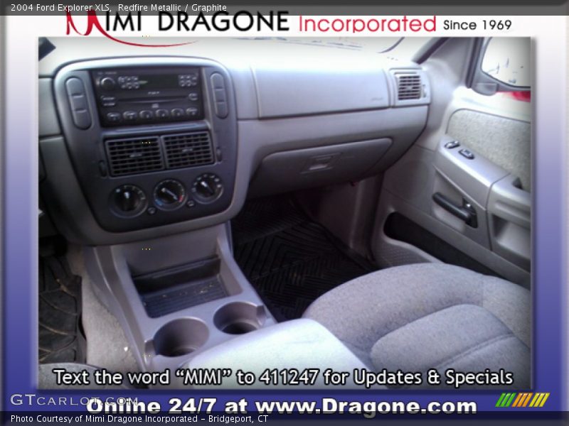 Redfire Metallic / Graphite 2004 Ford Explorer XLS