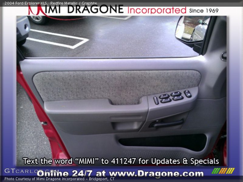 Redfire Metallic / Graphite 2004 Ford Explorer XLS