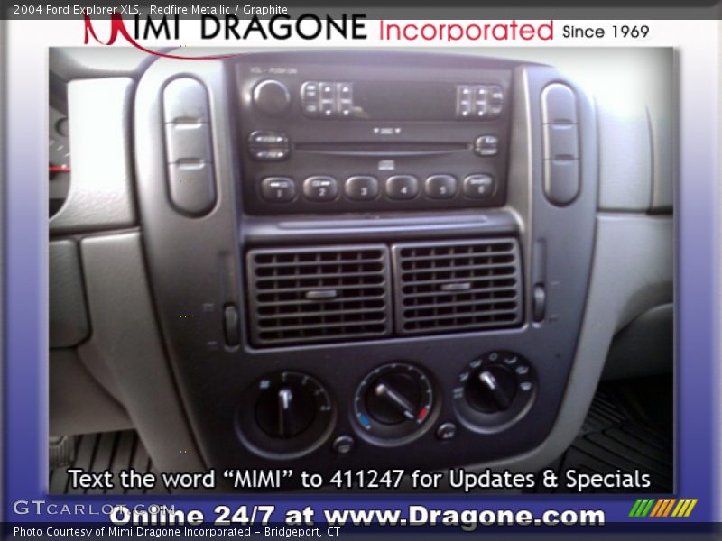 Redfire Metallic / Graphite 2004 Ford Explorer XLS