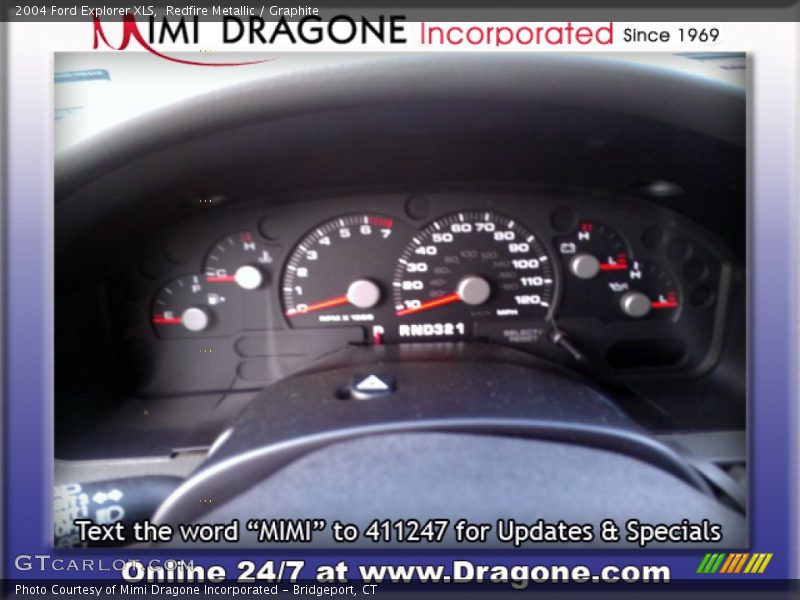 Redfire Metallic / Graphite 2004 Ford Explorer XLS