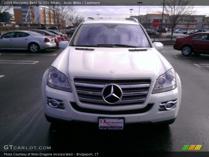 Arctic White / Cashmere 2009 Mercedes-Benz GL 550 4Matic