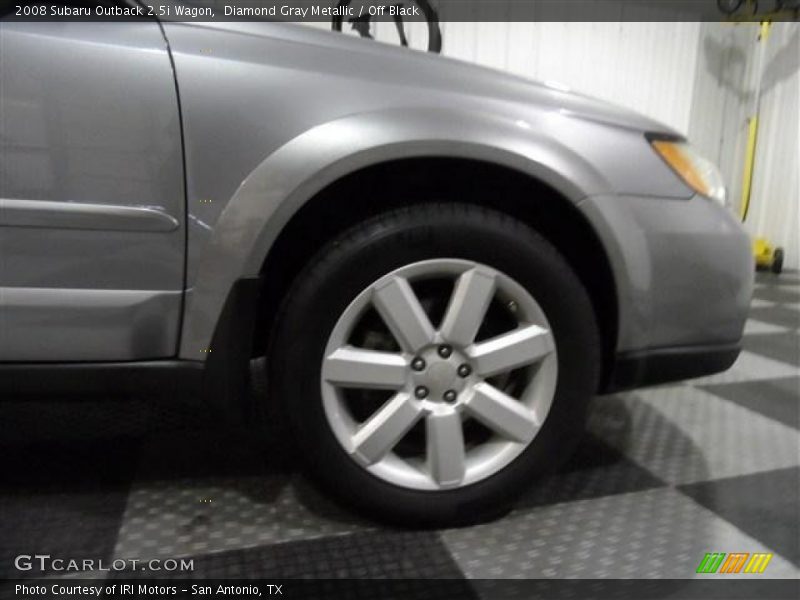 Diamond Gray Metallic / Off Black 2008 Subaru Outback 2.5i Wagon