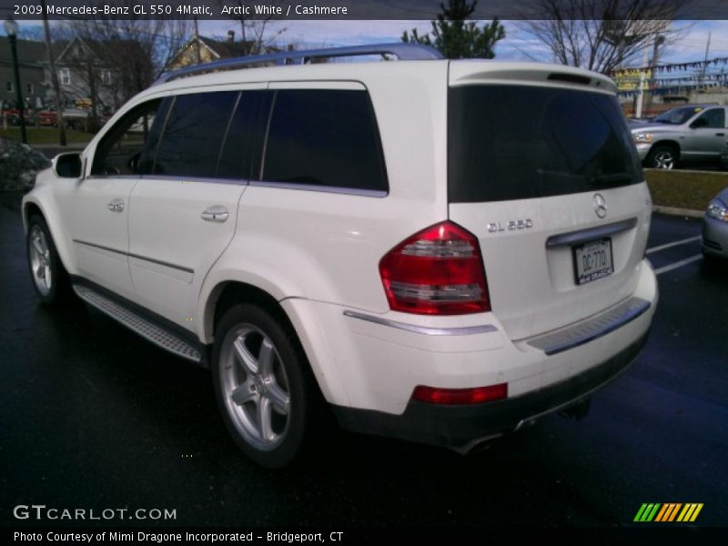 Arctic White / Cashmere 2009 Mercedes-Benz GL 550 4Matic
