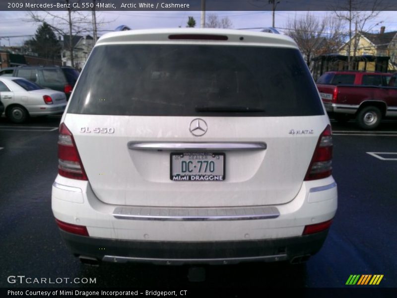 Arctic White / Cashmere 2009 Mercedes-Benz GL 550 4Matic