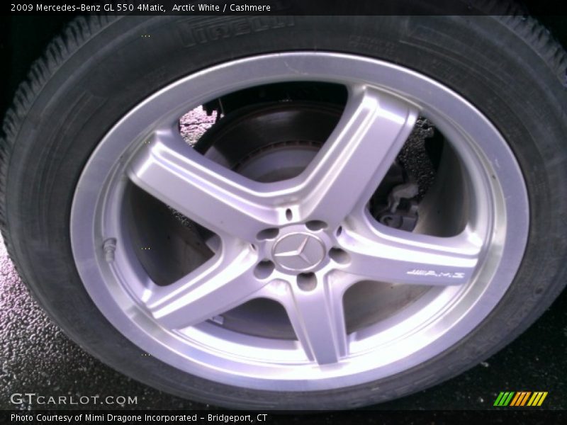 Arctic White / Cashmere 2009 Mercedes-Benz GL 550 4Matic