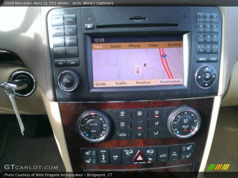 Controls of 2009 GL 550 4Matic