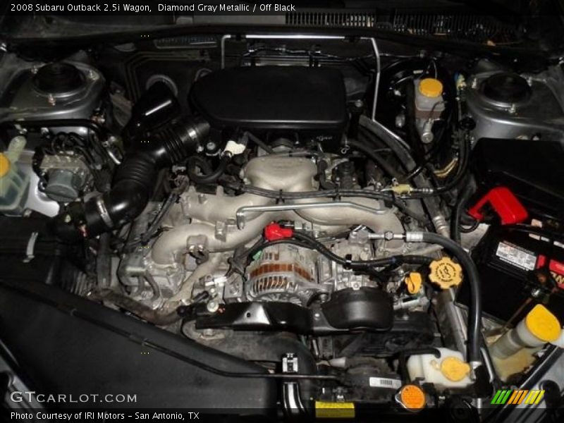 Diamond Gray Metallic / Off Black 2008 Subaru Outback 2.5i Wagon