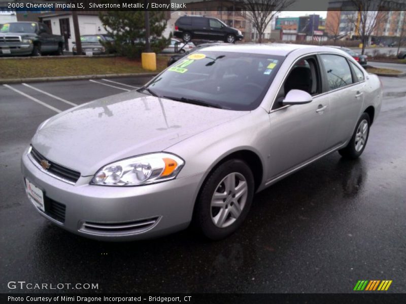 Front 3/4 View of 2008 Impala LS