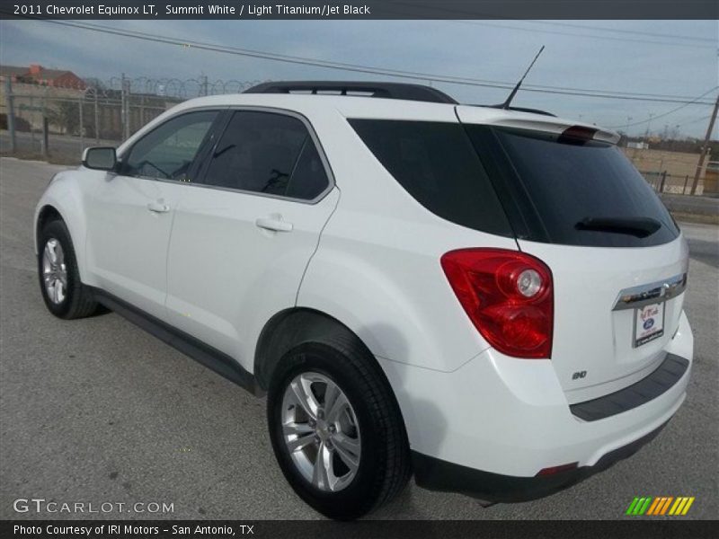 Summit White / Light Titanium/Jet Black 2011 Chevrolet Equinox LT