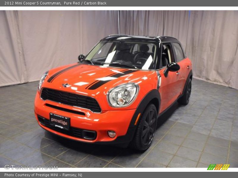 Pure Red / Carbon Black 2012 Mini Cooper S Countryman