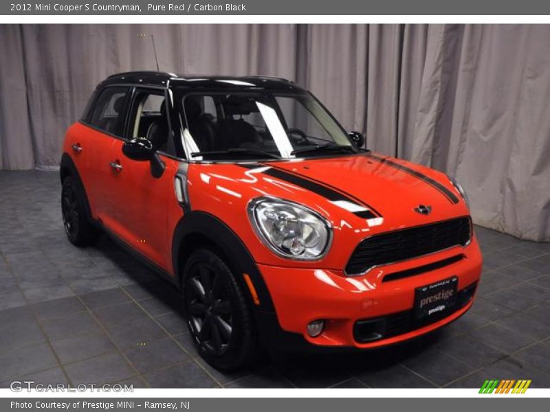 Pure Red / Carbon Black 2012 Mini Cooper S Countryman