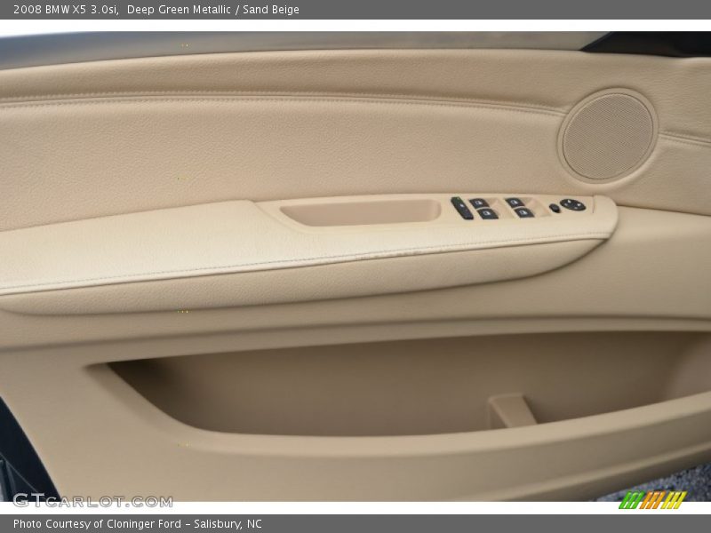 Deep Green Metallic / Sand Beige 2008 BMW X5 3.0si