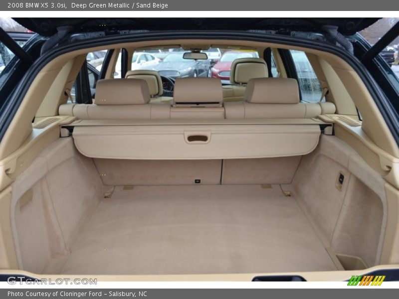 Deep Green Metallic / Sand Beige 2008 BMW X5 3.0si