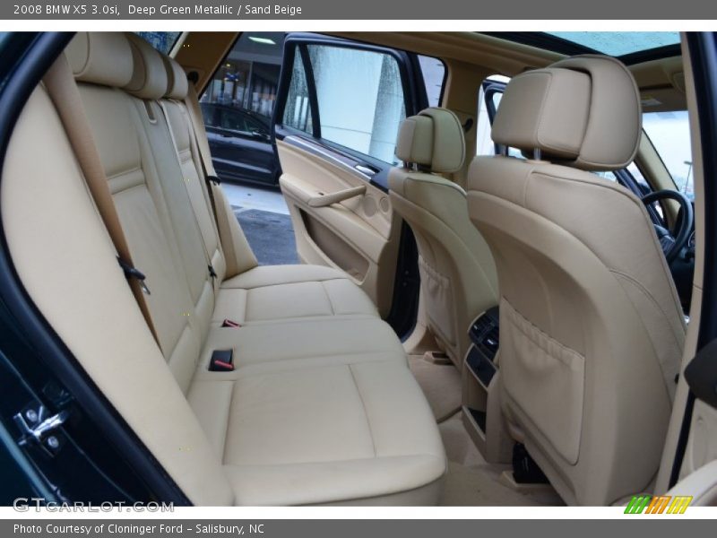 Deep Green Metallic / Sand Beige 2008 BMW X5 3.0si