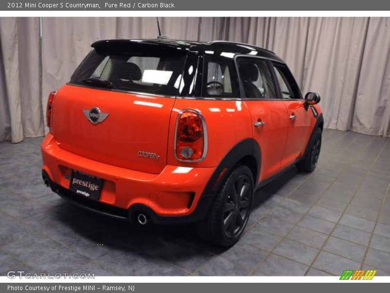 Pure Red / Carbon Black 2012 Mini Cooper S Countryman