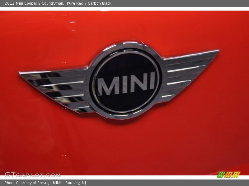 Pure Red / Carbon Black 2012 Mini Cooper S Countryman