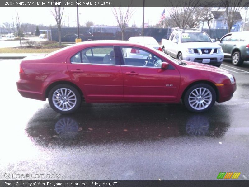 Vivid Red Metallic / Camel 2007 Mercury Milan I4 Premier
